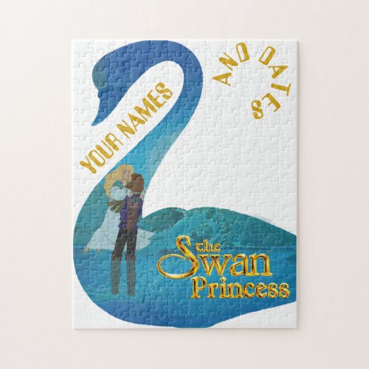 Derek vindt Odette Persoonlijke foto Puzzle Legpuzzel (Verticaal)