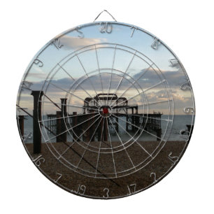 Derelict West Pier Brighton England Dartbord