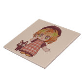 Deretjie Chibi  Tegeltje (Zijkant)