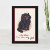 Dergelijk Geluk! Ik heb een grote luim aan u Feestdagen Kaart (Voorkant)