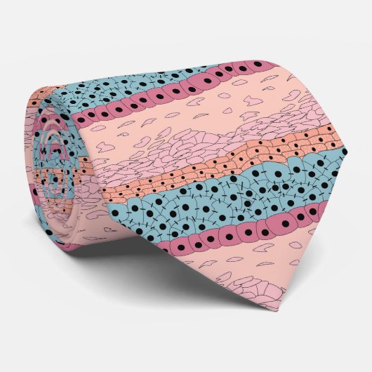 Dermatologie in het voorjaar stropdas (Opgerold)