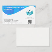 Dermatologie Logo | QR-code op maat Visitekaartje (Voorkant / Achterkant)
