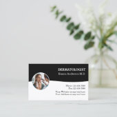 Dermatologist Medical Business Cards Design Visitekaartje (Staand voorkant)