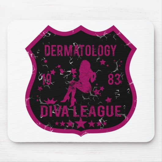 Dermatology Diva League 1983 Muismat (Voorkant)