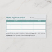 Dermatology Excellence: de beste vriend van uw hui Visitekaartje (Achterkant)