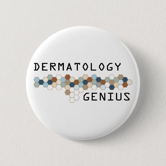 Dermatology Genius Ronde Button 5,7 Cm (Voorkant)