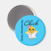 Dermatology Nurse Chick v2 Magneet (Voorkant / Achterkant)