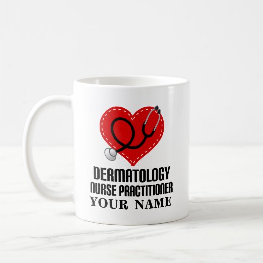 Dermatology Nurse Practitioner Appreciation Gift Koffiemok (Links)