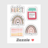 Dermatology Nurse Sticker Pack Dermatology Nurolog (Vel)