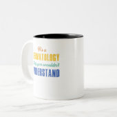 Dermatology Thdermatologist Skin Doctor Tweekleurige Koffiemok (Voorkant links)