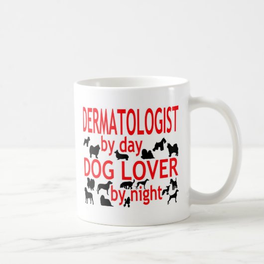 Dermatoloog Hondenliefhebber Koffiemok (Rechts)