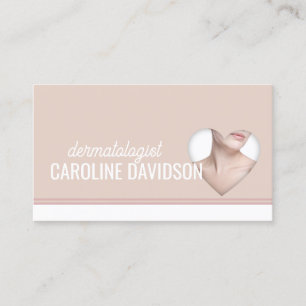 Dermatoloog - Huidarts Eenvoudige Hart Kaart Visitekaartje