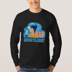 Dermatoloog Huidhaar en nagelarts Dermatolog T-shirt