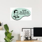 Dermatoloog Voice Poster (Thuiskantoor)