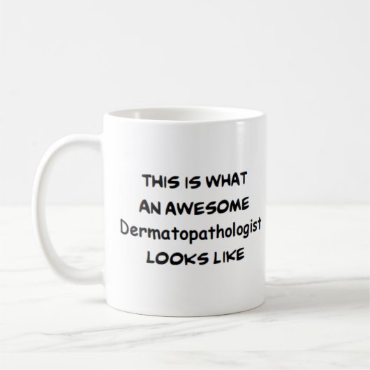 dermatopatholoog, geweldige koffiemok (Links)