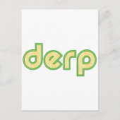 Derp 1 briefkaart (Voorkant)