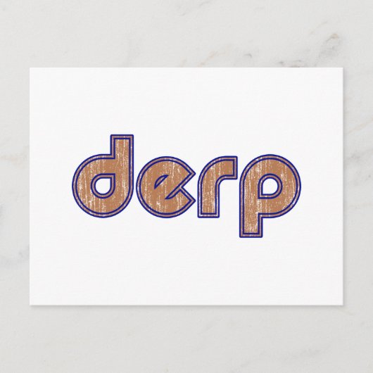 Derp 3 briefkaart (Voorkant)