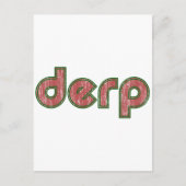 Derp 4 briefkaart (Voorkant)
