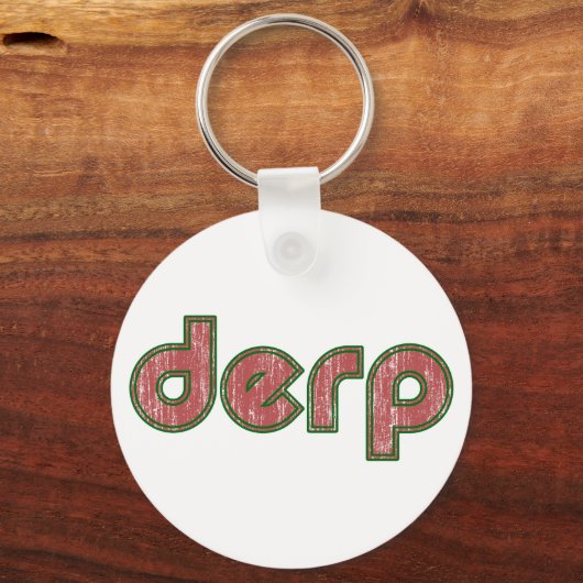 Derp 4 sleutelhanger (Voorkant)