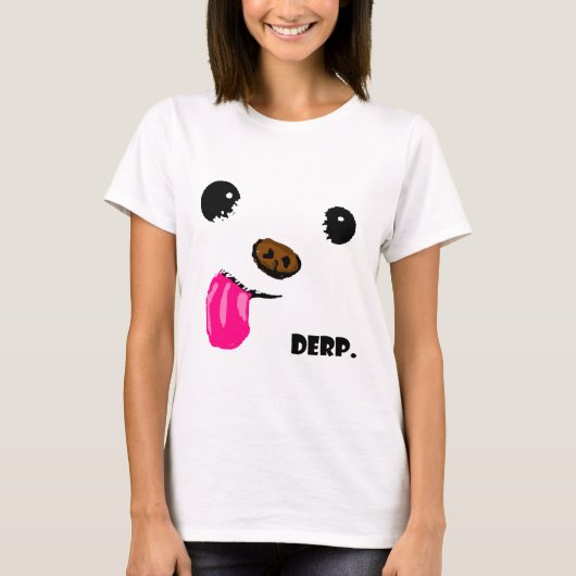 Derp Dog T-shirt (Voorkant)