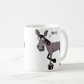 Derp Donkey grappige mok koffie (Voorkant rechts)