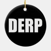 DERP KERAMISCH ORNAMENT (Achterkant)