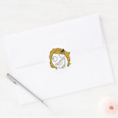 Derp meme sticker (vrouw) (Envelop)