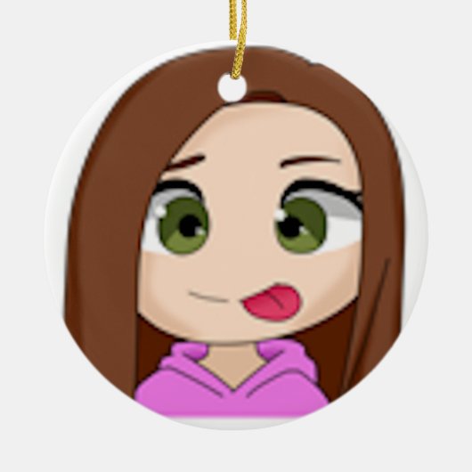 derp-versiering keramisch ornament (Voorkant)