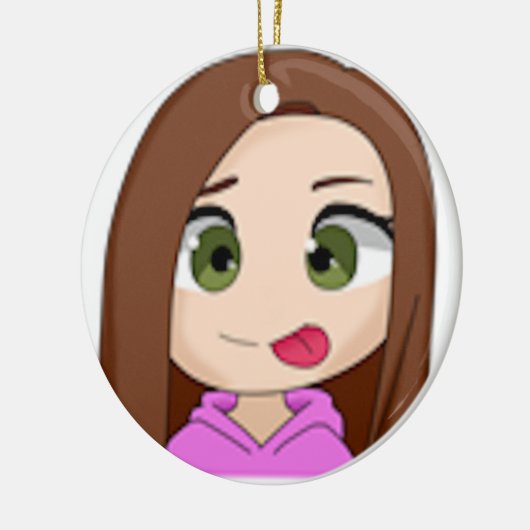 derp-versiering keramisch ornament (Links)