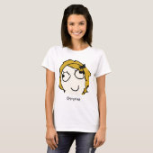 Derpina (Blonde) Meme Shirt (Voorkant volledig)