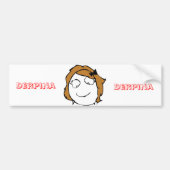 Derpina Bumpersticker (Voorkant)