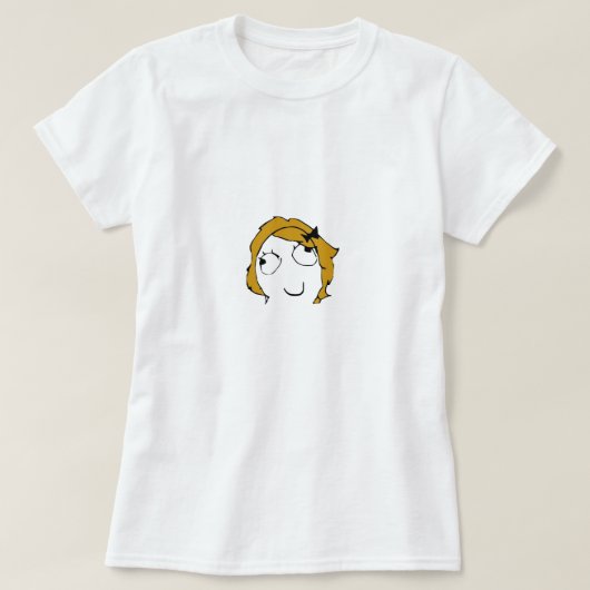 Derpina Face Meme T-shirt (Design voorkant)