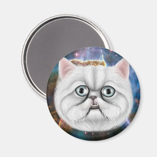 Derpy Cat Magneet (Voorkant / Achterkant)