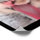 Derpy Cat Tongue Out Meme Grappige Weirdcore Gifts Poster (Hoek)
