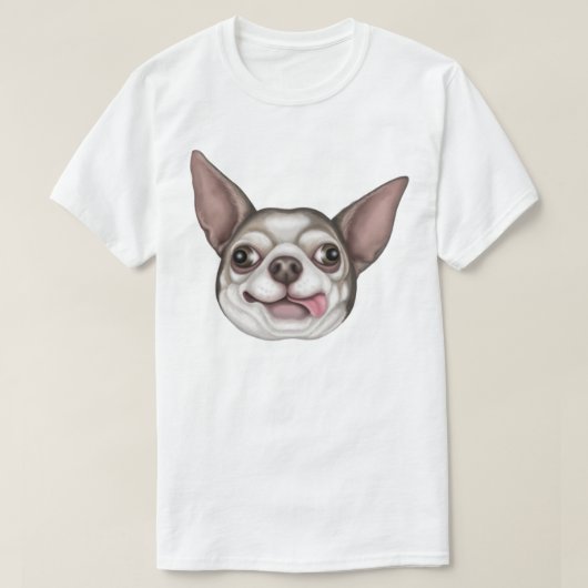 Derpy Chihuahua T-shirt (Design voorkant)
