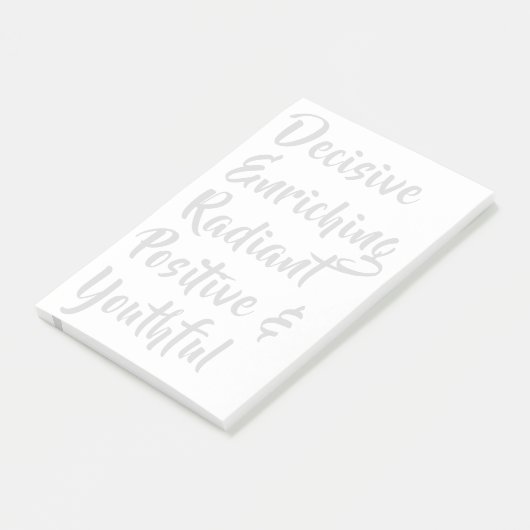 DERPY - Een levensstijl. Post-it® Notes (Schuin)