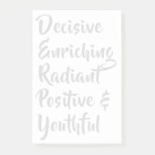 DERPY - Een levensstijl. Post-it® Notes (Voorkant)