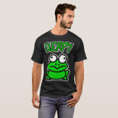 DERPY Frog Funny Frog Toad Lover Gift Toddler Boy  T-shirt (Voorkant volledig)
