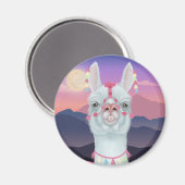 Derpy Llama Magneet (Voorkant / Achterkant)