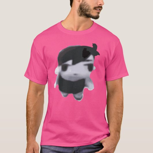 Derpy Omori Sunny Plush Grappig T-shirt (Voorkant)
