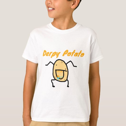 Derpy Potato Shirt (Voorkant)