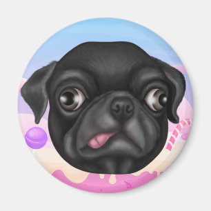 Derpy Pug Magneet