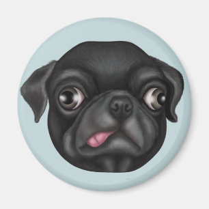 Derpy Pug Magneet