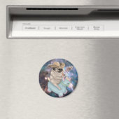 Derpy Pug Magneet (Insitu (Vaatwasser))