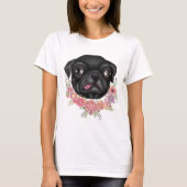 Derpy Pug T-Shirt (Voorkant)