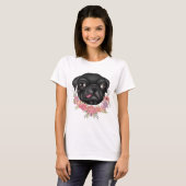 Derpy Pug T-Shirt (Voorkant volledig)