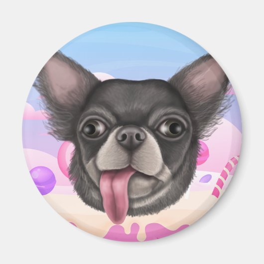 Derpy Puppy Magneet (Voorkant)