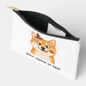 Derpy Shiba Inu Halloween Pompoen Etui (Open)