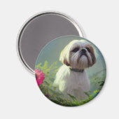 Derpy Shih Tzu Magnet (Voorkant / Achterkant)
