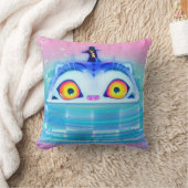 Derpy Tiger K Pop Throw Pillow Kussen (Deken)